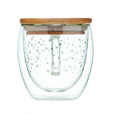 Logotrade presentreklam bild: Dubbelväggig borosilikatmugg